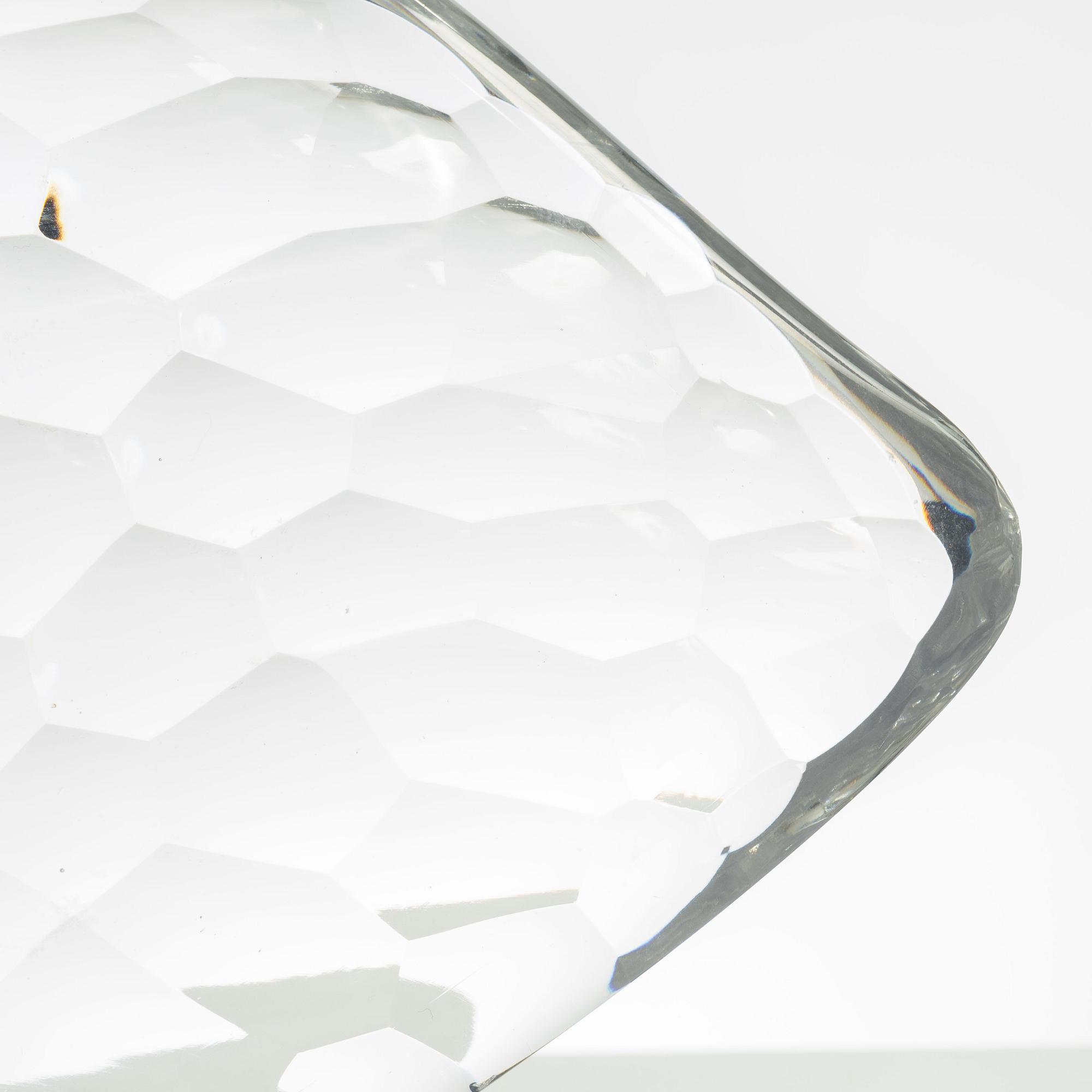 Vicke Lindstrand, glass bowl, Kosta.