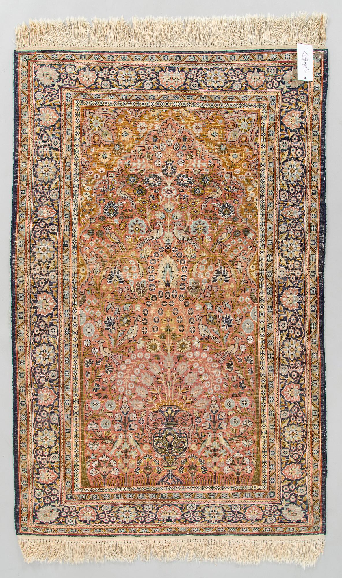 Rukousmatto, itämainen, n. 144 x 92 cm.