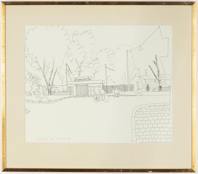 Slas (Stig Claesson), Kanalplan, Södermalm.