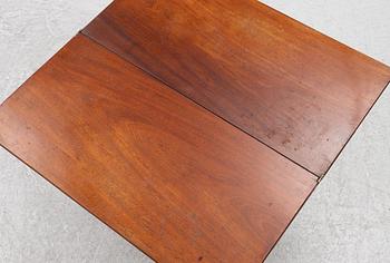 A games table, late 19th century.