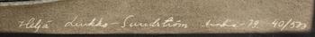 Heljä Liukko-Sundström, signed dated and numbered 79 40/500 Arabia.