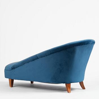 a Swedish Modern chaise longue, mid-20th century.