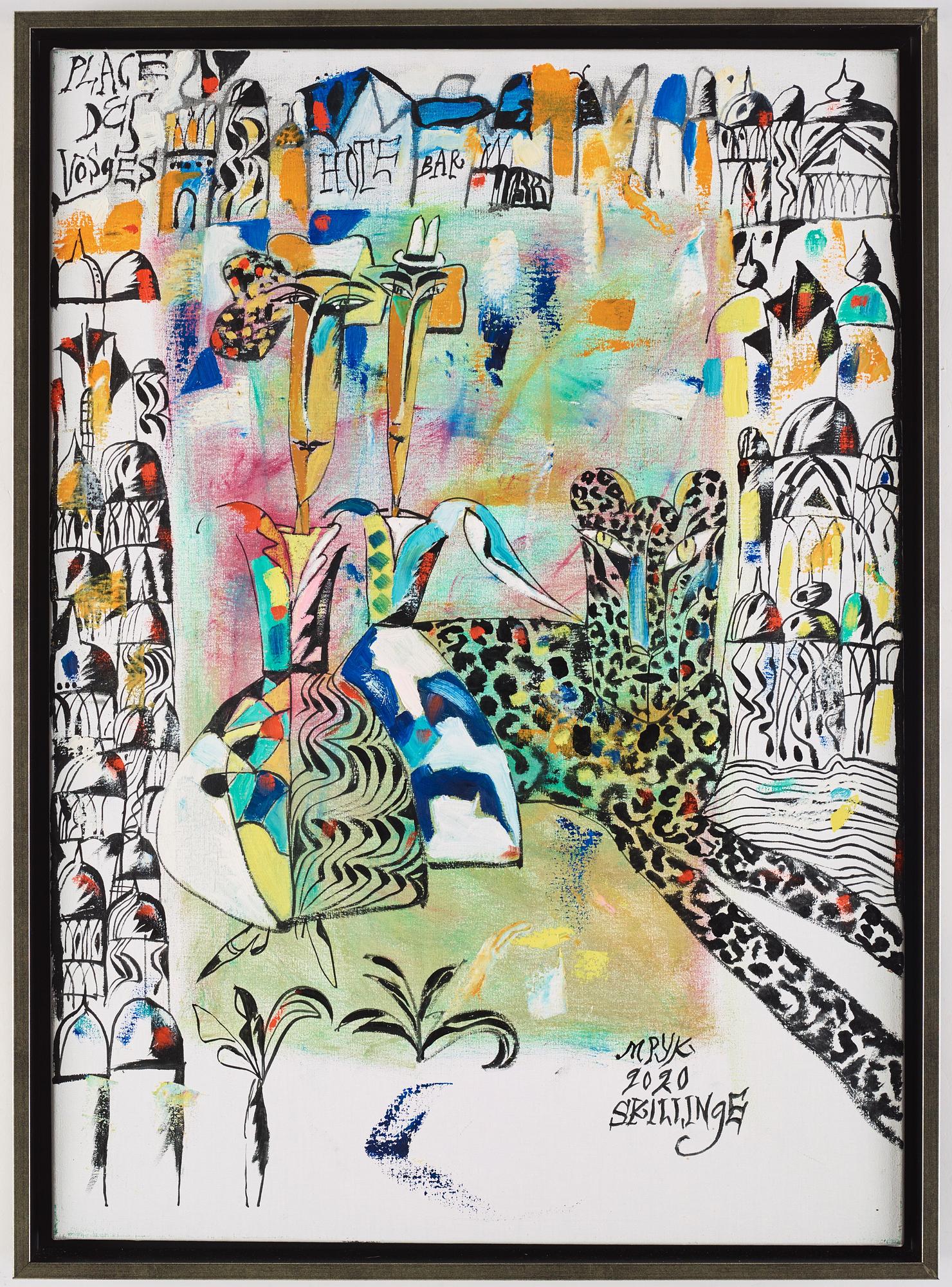 Madeleine Pyk, "Place des Vosges".