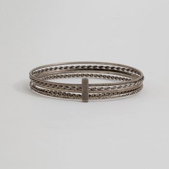 A bracelet by Arvo Saarela, Enköping, 1958.