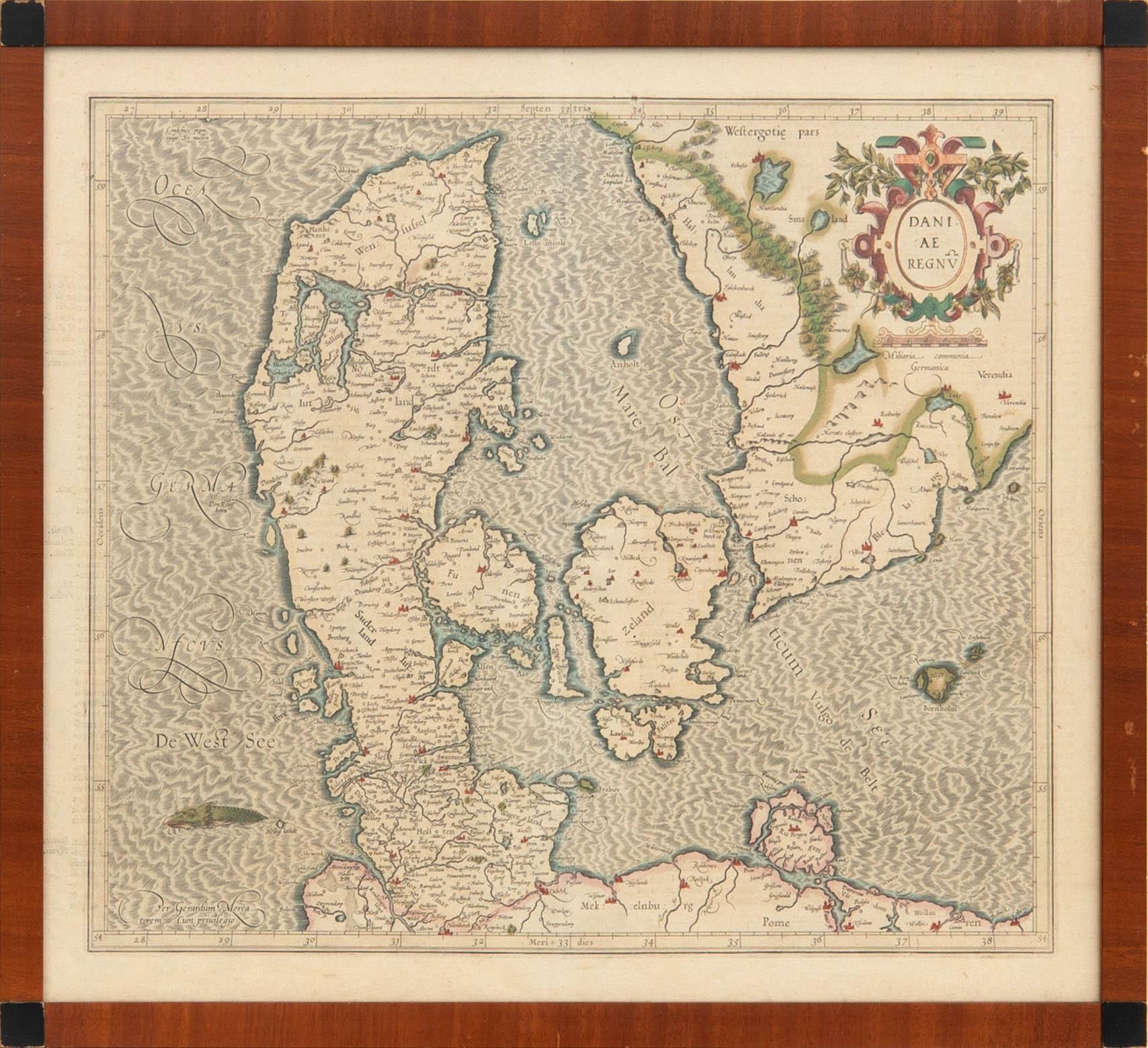 Jodocus Hondius, ur Gerardi Mercatoris "L'Atlas ou Méditations Cosmographiques...", 1613-16.