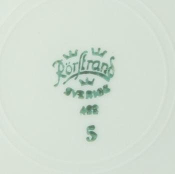 MAT- och KAFFESERVIS, 64 delar, benporslin, Rörstrand och Lidköping.