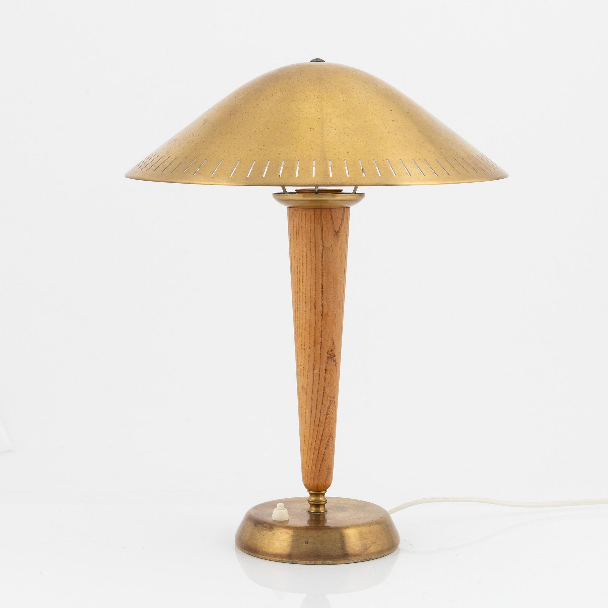 A Swedish mid 20th century table light, Asea. model EA1288.