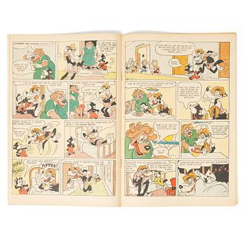 Comic book, Kalle Anka & Co, no. 4, 1949.