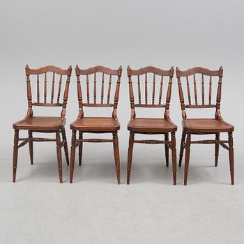 STOLAR, 4 st, Luterma, Estland, omkring 1900.