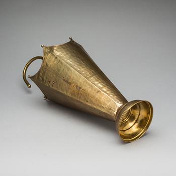 PARAPLYSTÄLL, mässing, 1900-tal.