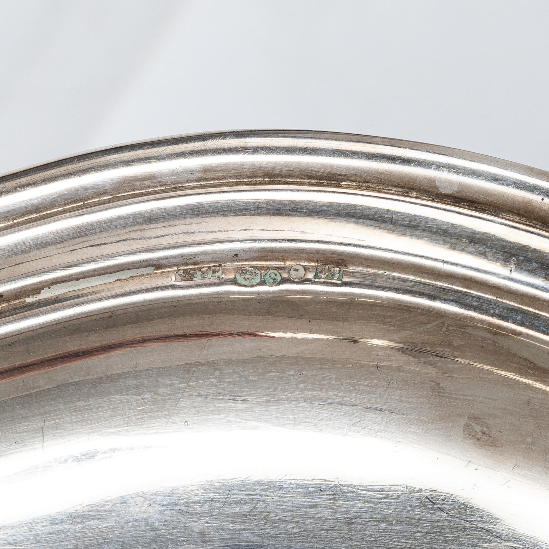 A silver tray, Sam Pettersson AB, Linköping, Sweden, 1929.