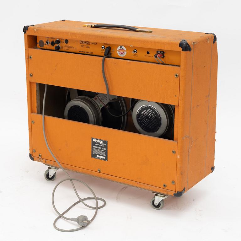 Orange, "Custom Reverb Twin",  gitarrförstärkare, modell 125, England, 1970-tal.