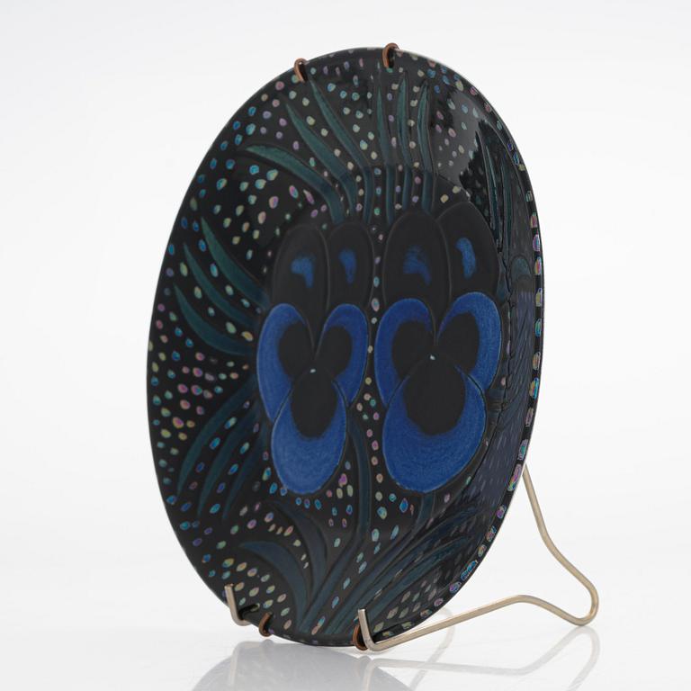 Birger Kaipiainen, vati, kivitavaraa, signeerattu Kaipiainen Arabia.