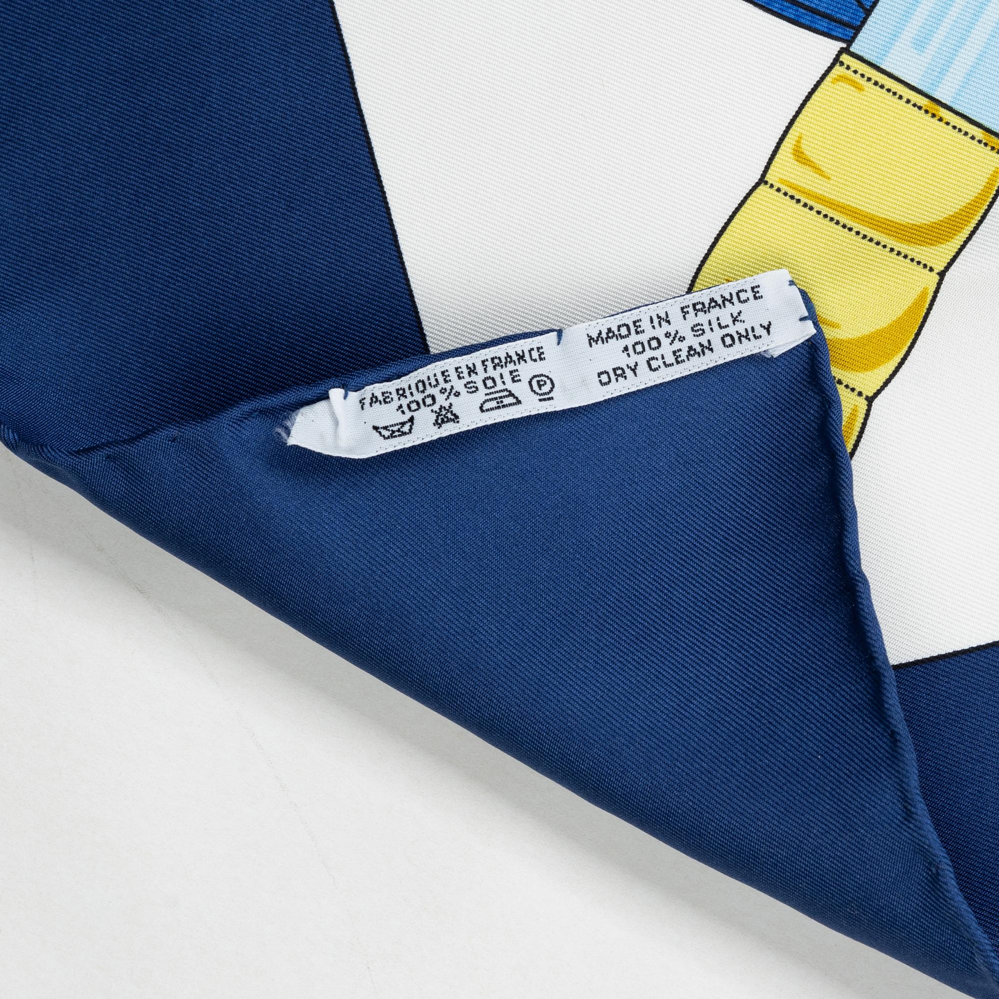 Hermès, scarf, "Eperon d'Or".