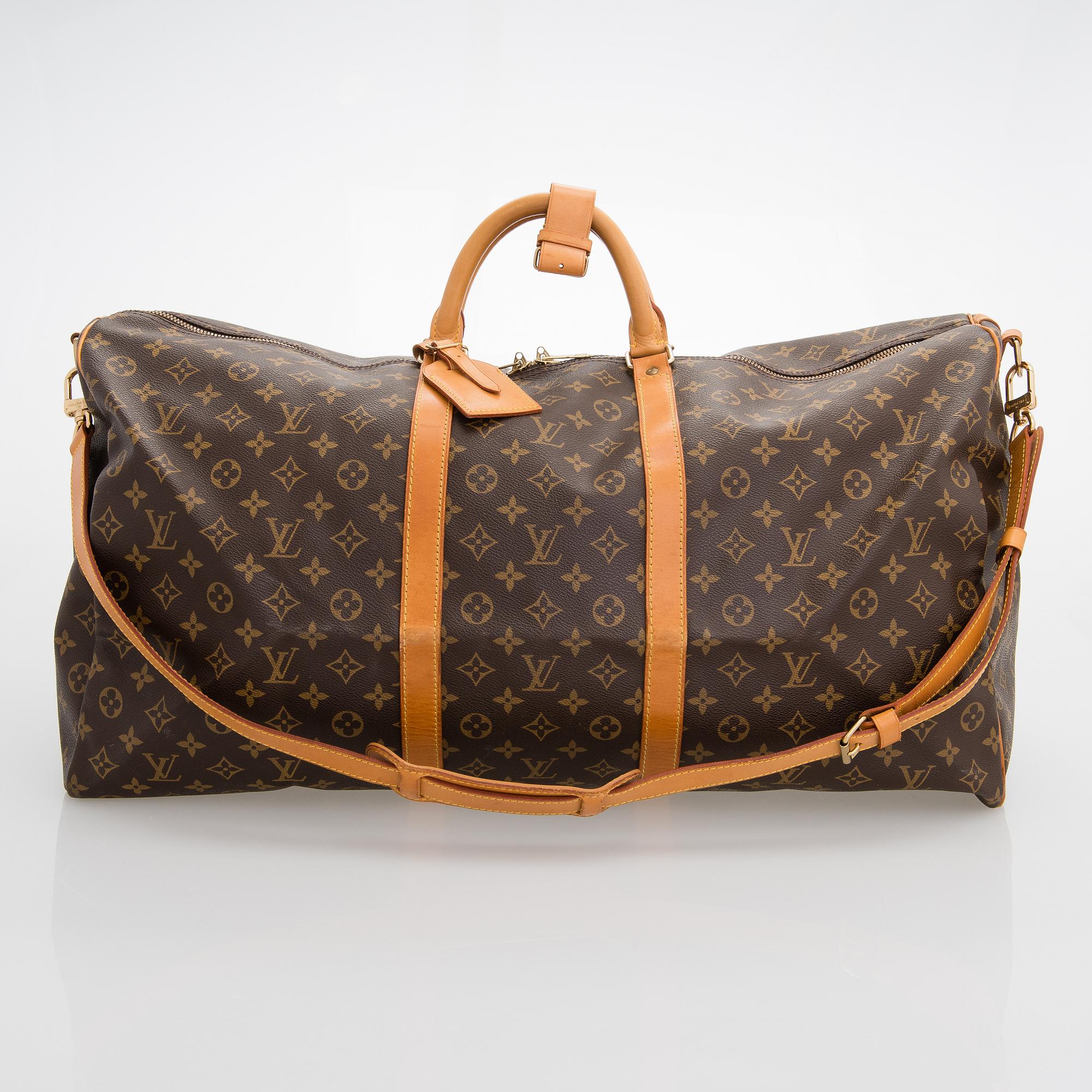 Louis Vuitton, Monogram 'Keepall 60 Bandoulière' Weekendbag.