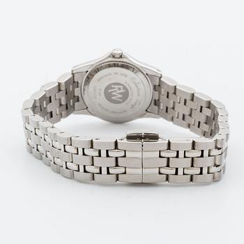 WRISTWATCH, RAYMOND WEIL, Tango collection, stainless steel w 8/8 cut diamonds approximately 0,37 ct, 25 mm.