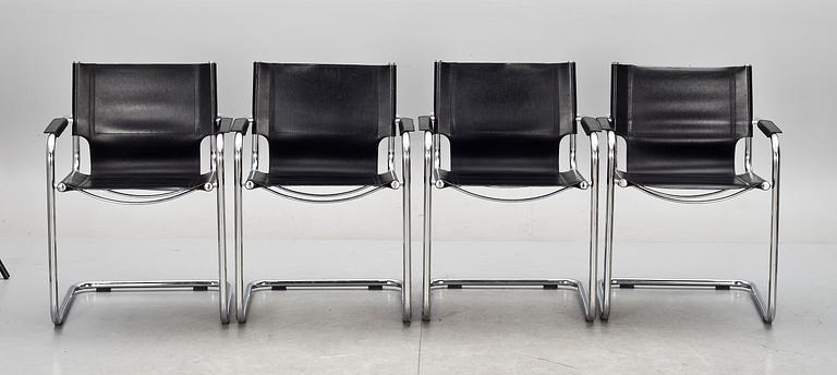 KARMSTOLAR, 4 st, Italien 1900/2000-tal.