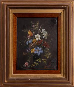 Unknown artist, 19th century, Flower still life.
