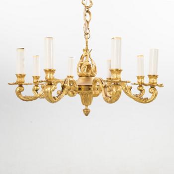 Ceiling lamp Louis XV style, first half of the 20th century.
