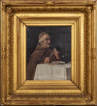 Arnoldo Tamburini, oil on canvas signed and dated 1882.