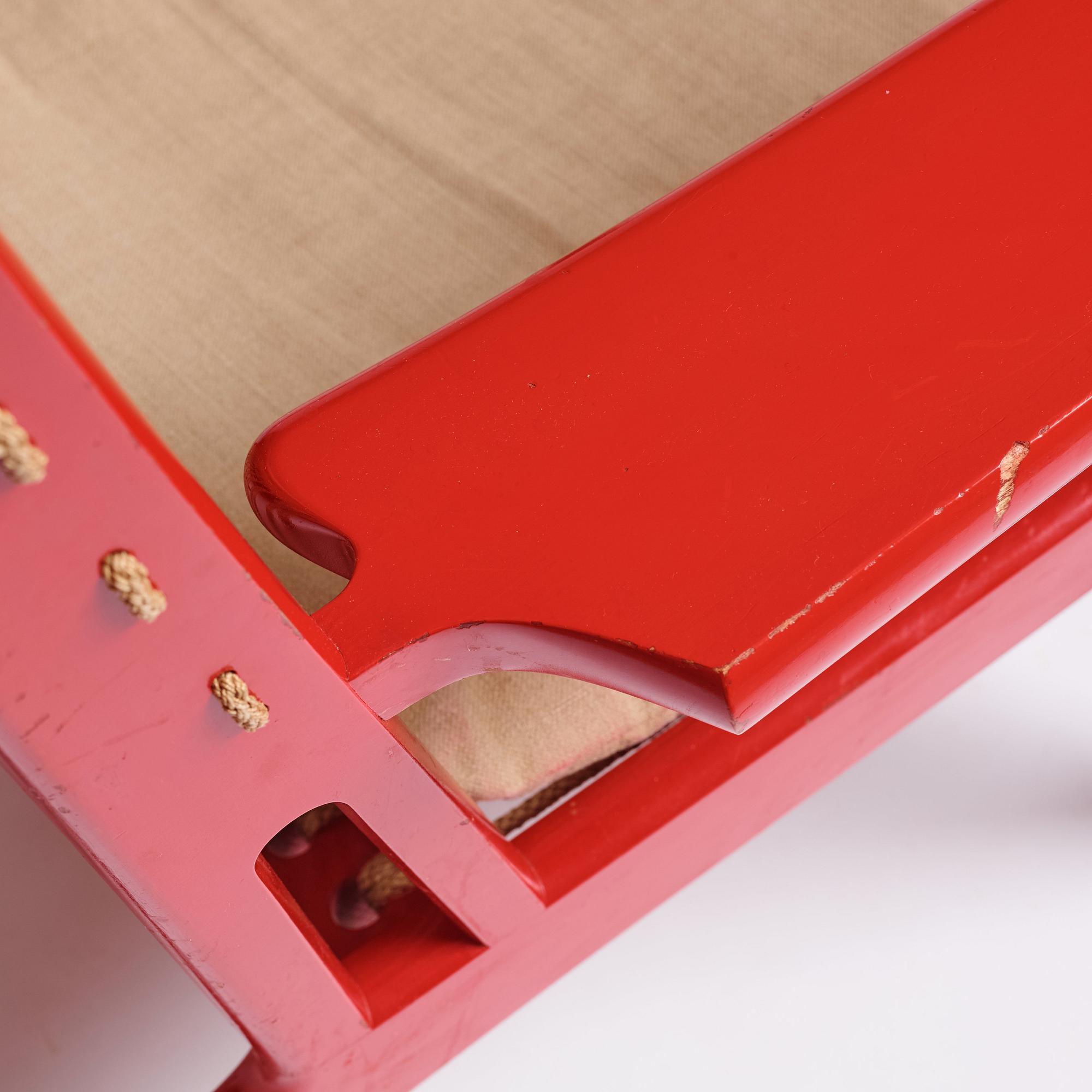 Hans J. Wegner, "The Web Chair", model "JH 719", Johannes Hansen, Denmark, post 1968.