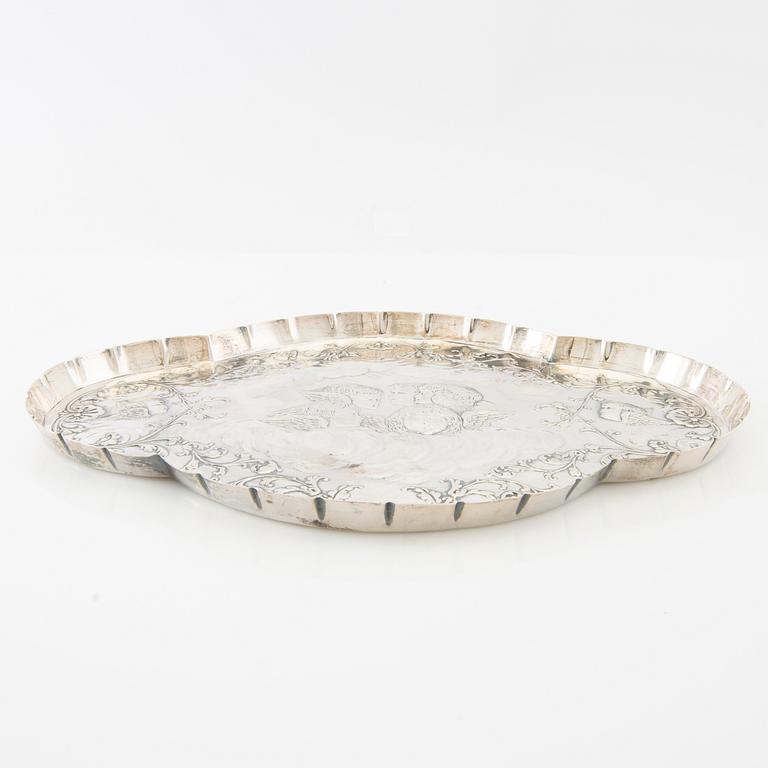 William Chandless presenterfat silver London 1896.