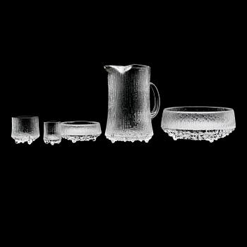 GLASSERVISDELAR, 22 st, "Ultima Thule", Tapio Wirkkala, Iittala.