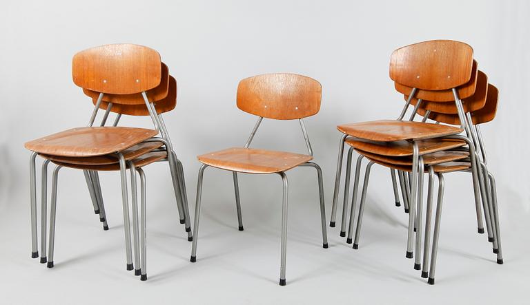 STOLAR, 8 st, industrimodell, 1900-talets mitt.