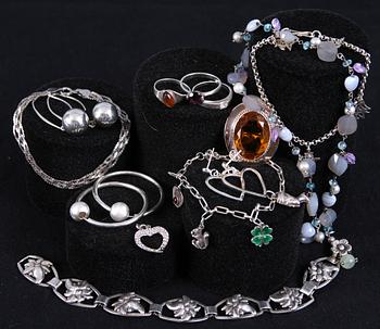 PARTI SMYCKEN, 13 del, silver, 1900-tal.