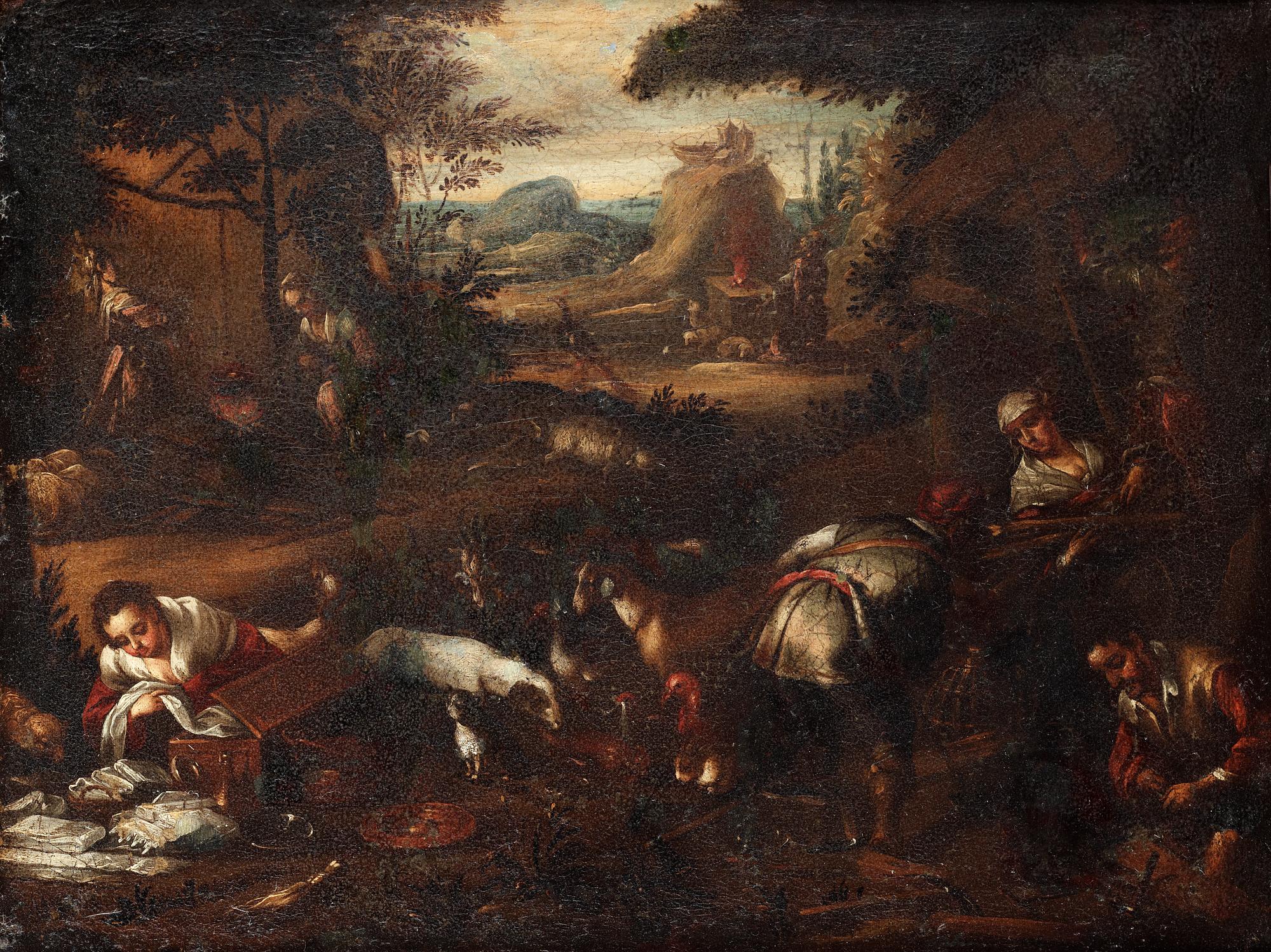Leandro Bassano Hans krets, Noaks ark.