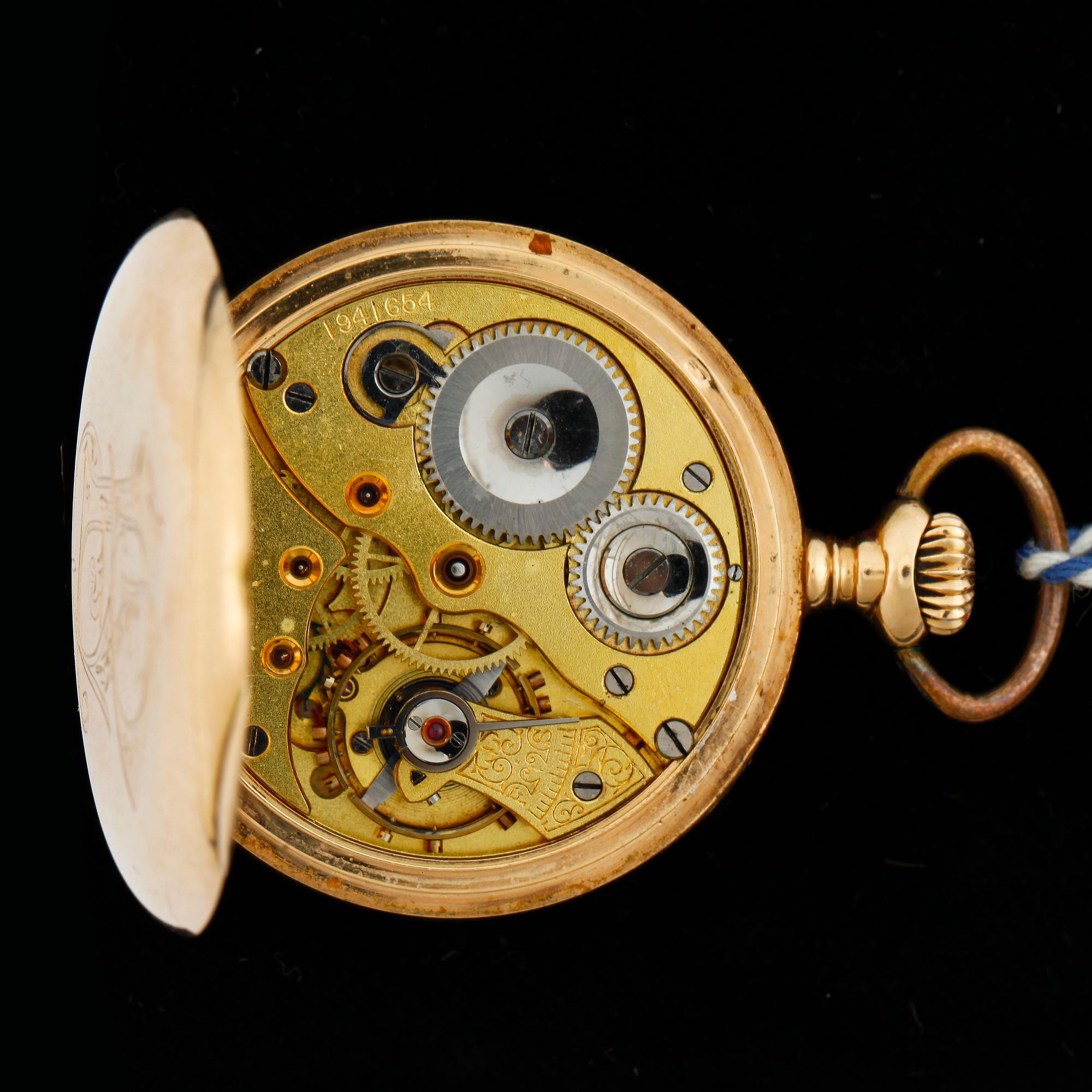 FICKUR, dam, 14 K guld. Vikt ca 32g.