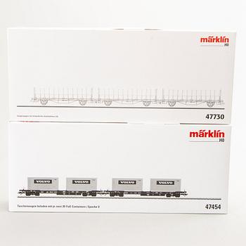 Märklin, 6 vagnset, 47722, 45093, 42763, 47454, 47730 (2 st), H0.