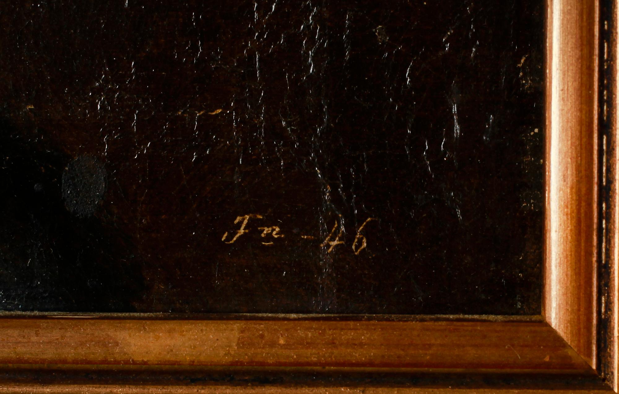 FERDINAND FAGERLIN, olja på duk, monogramsignerad och daterad -46.
