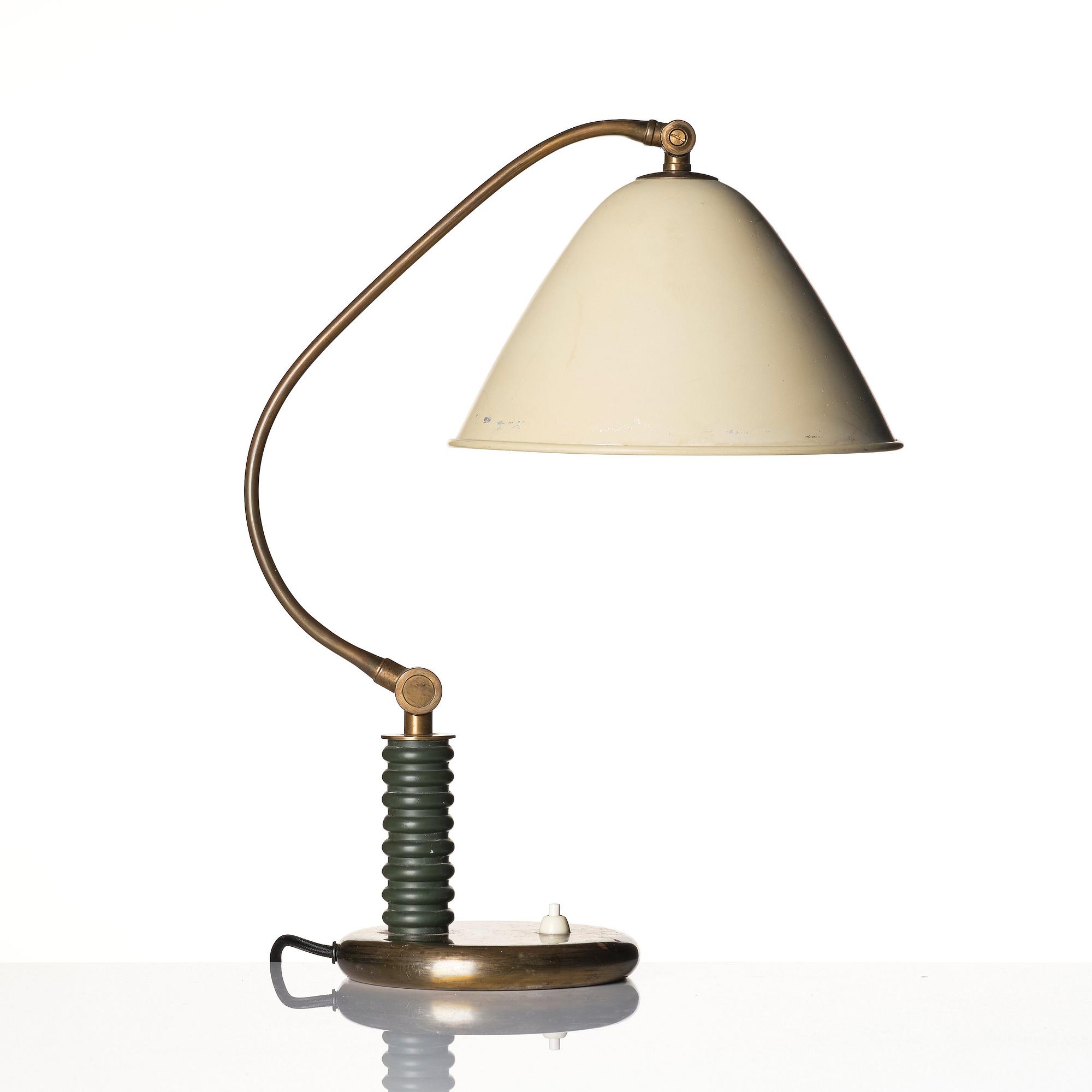 Erik Tidstrand, bordslampa, modell "29602", Nordiska Kompaniet 1930-tal.