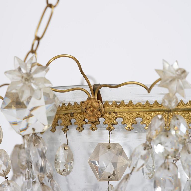A one-light lanter, 20th century incorporating older elements.