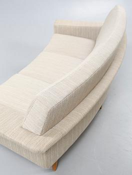 A sofa and a lounge chair by Johannes Andersen for Trensum, third quarter of the 20th century.