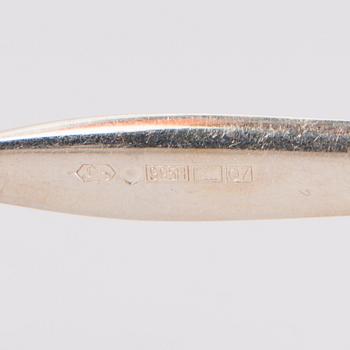 TAPIO WIRKKALA, KAFFESKEDAR, 12 st, sterling silver, "Tapio", Kultakeskus, Tavastehus 1969-70.
