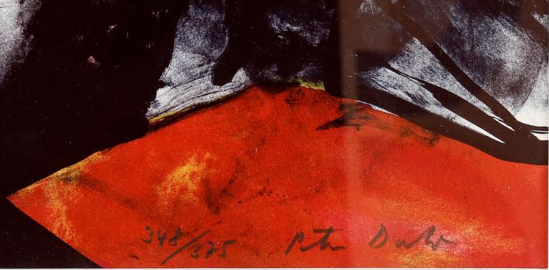 PETER DAHL, färglitografi, signerad och numrerad, 348/375.