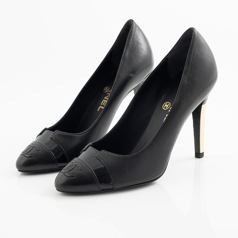 Chanel, pumps, storlek 36.
