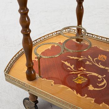 A serving trolley, Italy, second half of the 20th Century.