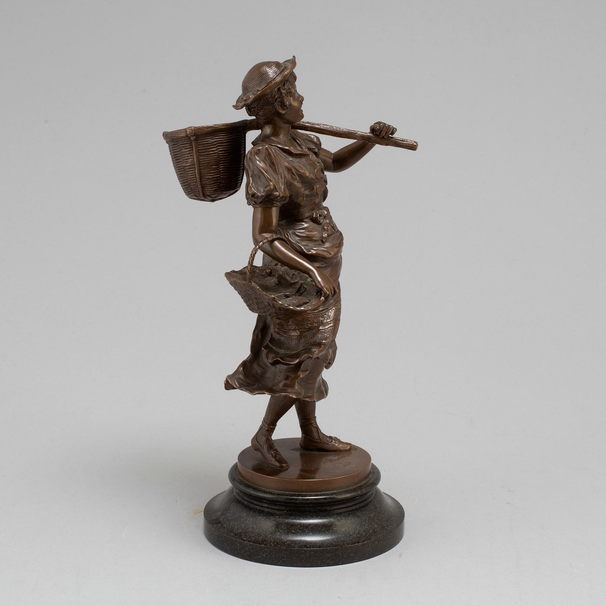 HELMUTH SCHIEVELKAMP, sculpture, bronze, signed and dated 92.