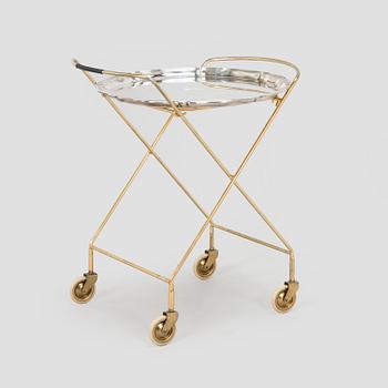 A mid-20th-century serving trolley.