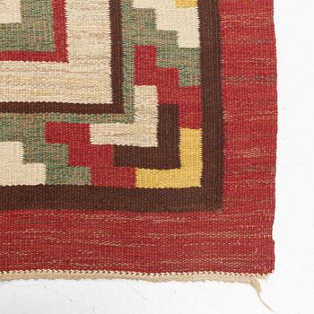 Rug, flat weave, Sweden, 1930s, 355 x 245 cm.