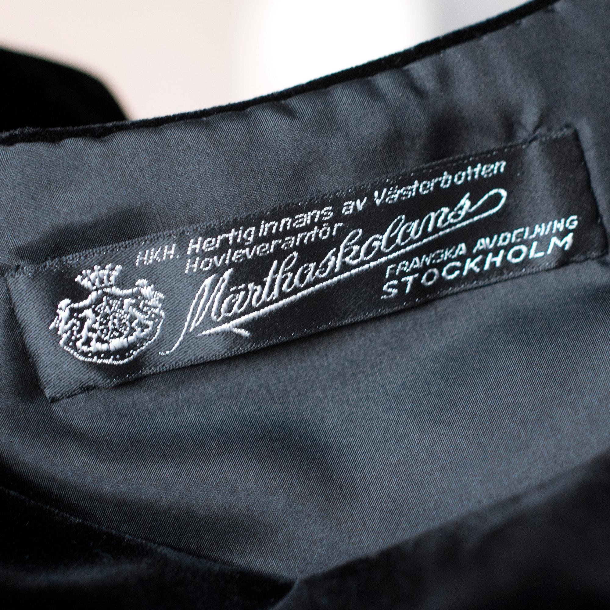 LÅNGKLÄNNING Märthaskolans Franska avdelning 1960-tal.