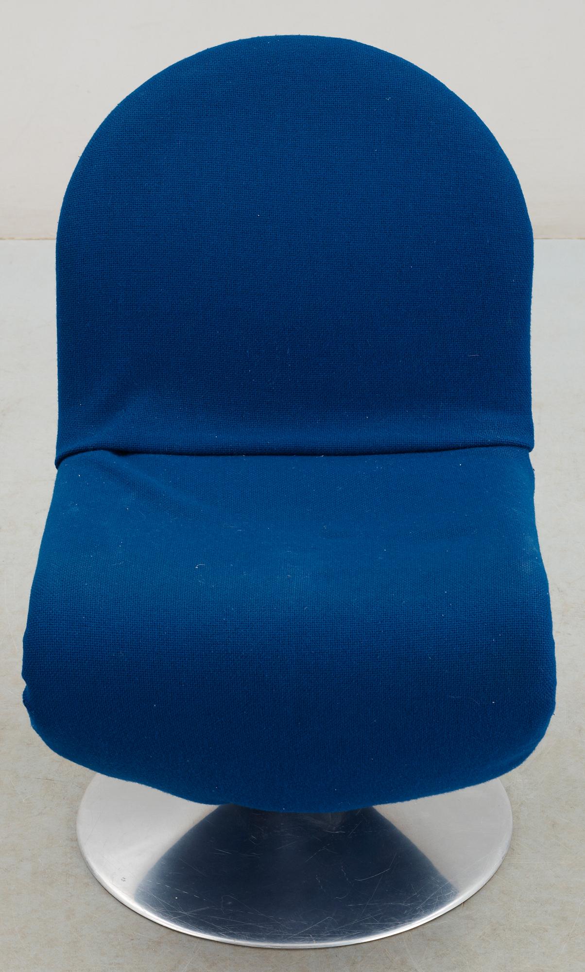 STOL, "System 1-2-3", Verner Panton, Fritz Hansen, formgiven 1973.