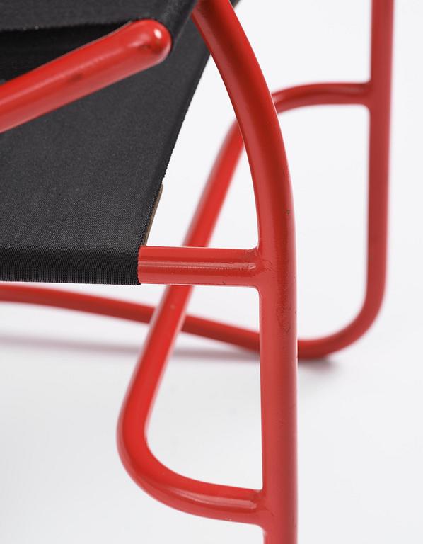 Sven Markelius, a rare armchair, AB Stockholms Nya Järnsängsfabrik, ca 1930.