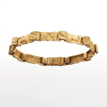 A Lapponia 18k gold bracelet, Finland.