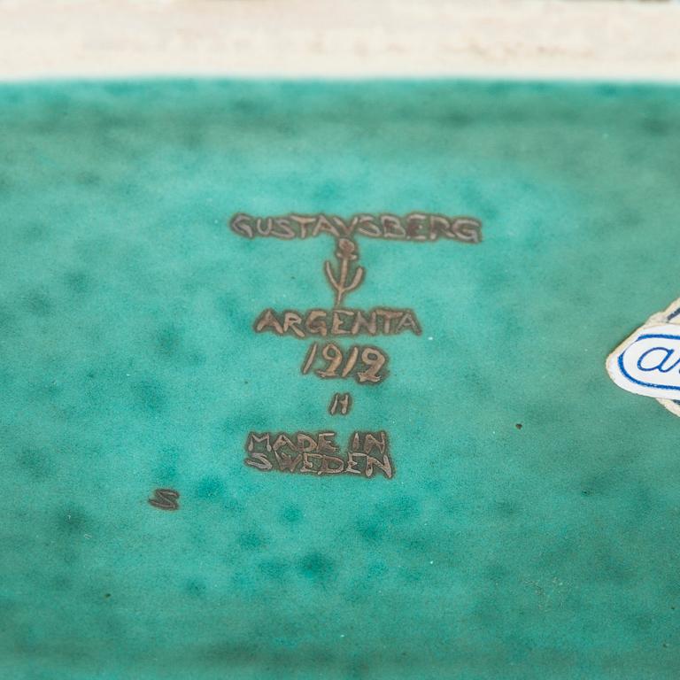 Wilhelm Kåge, an 'Argenta' bowl. Gustavsberg, Sweden.