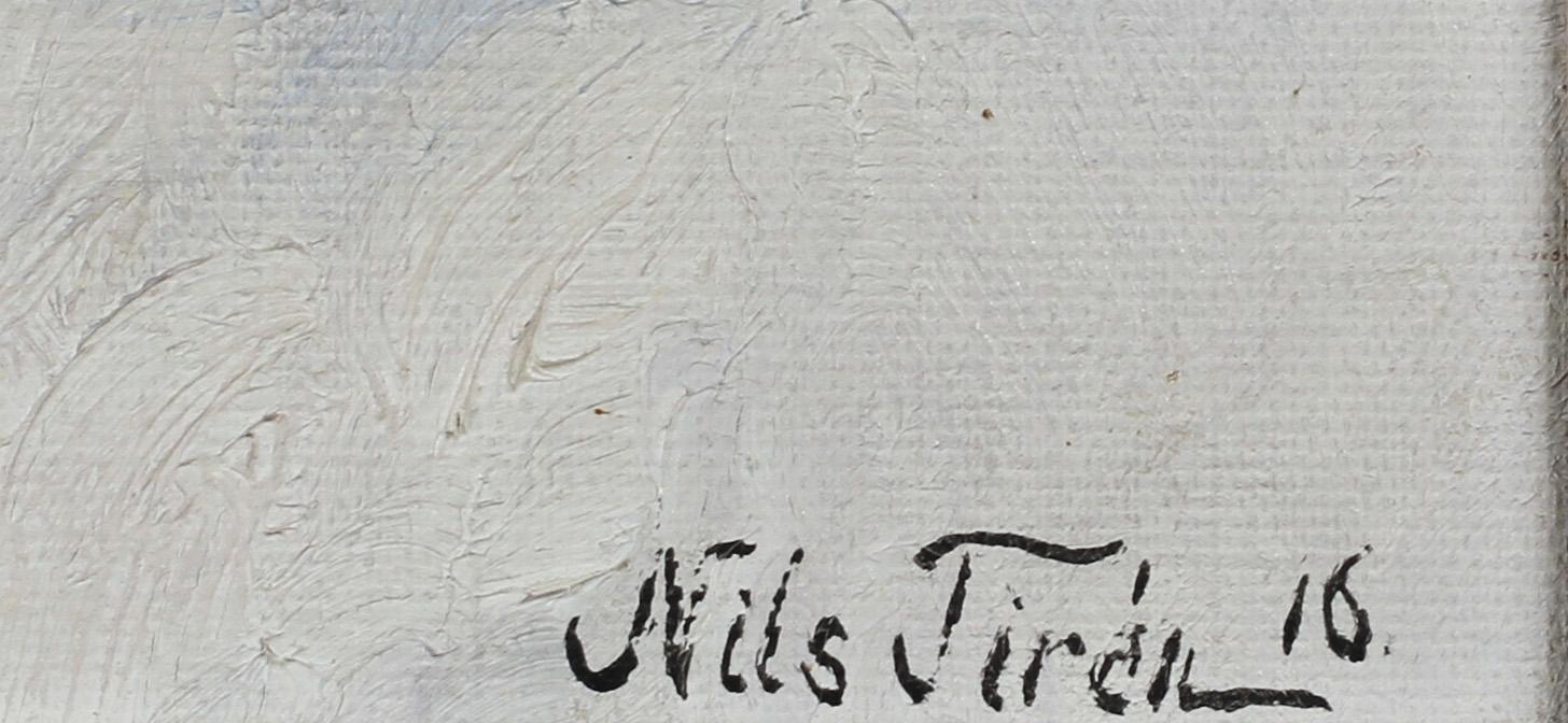 NILS TIRÉN, olja på duk, sign och dat -16.