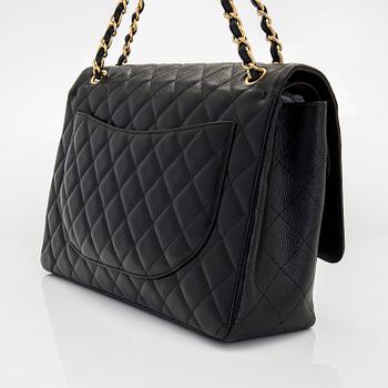 Chanel, a 'Double Flap Bag Maxi' bag, 2013-2014.